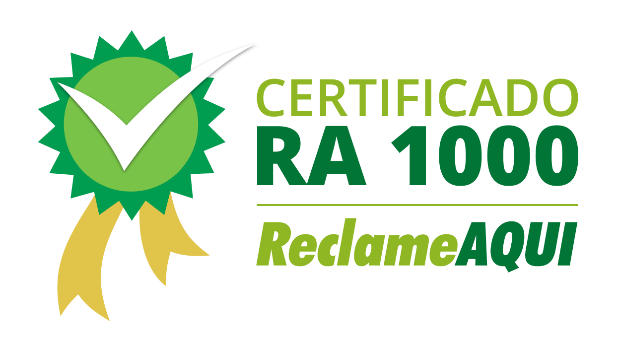 Certificado RA1000 Reclame Aqui